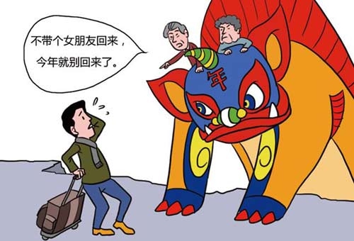 过年回答“霸道亲戚”必杀题 单身狗没娃党如何接招
